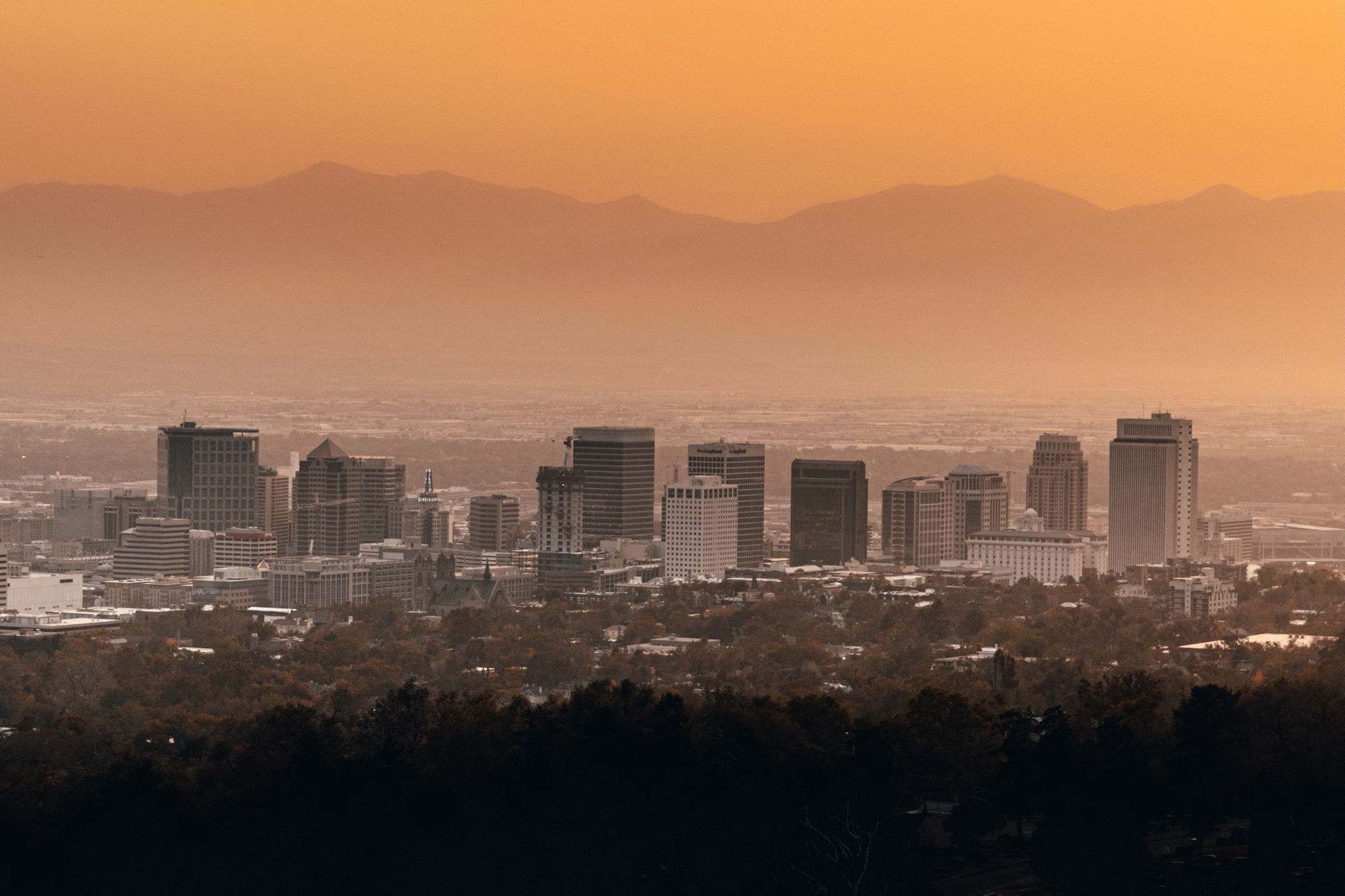 Salt Lake City Skyline